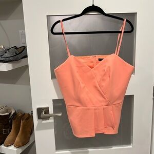 Peach Sleeveless Women's Top